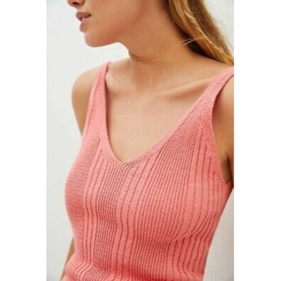 Anthropologie Knit V-neck Tank - Picture 1 of 10
